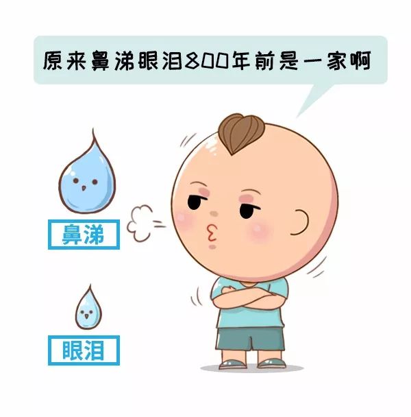 宝宝要是鼻涕流出来了,不外乎有两个原因: ① 哭闹 宝宝哭闹时,鼻涕