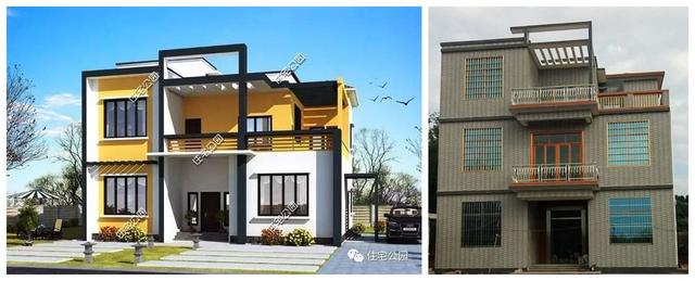 花2万做外装农村自建房秒变别墅,农村工头:这还让人怎么混?