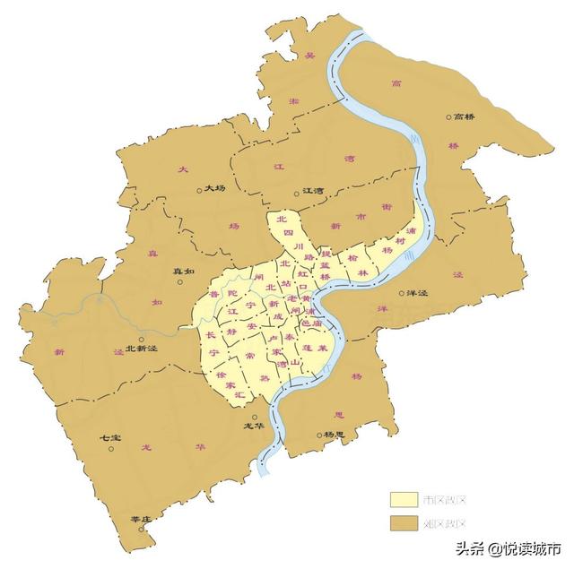 「特别策划」地图文化之旅—上海市行政区划的变迁(上