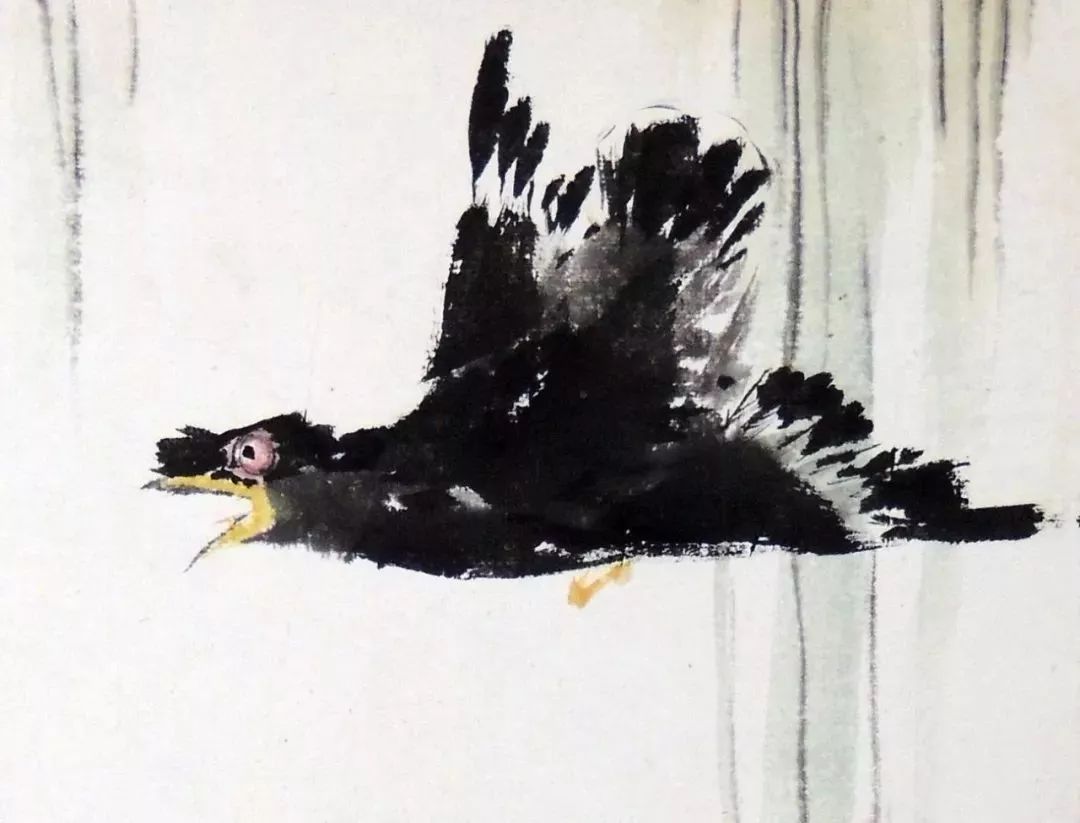 学习素材 萧朗小写意禽鸟图 88幅