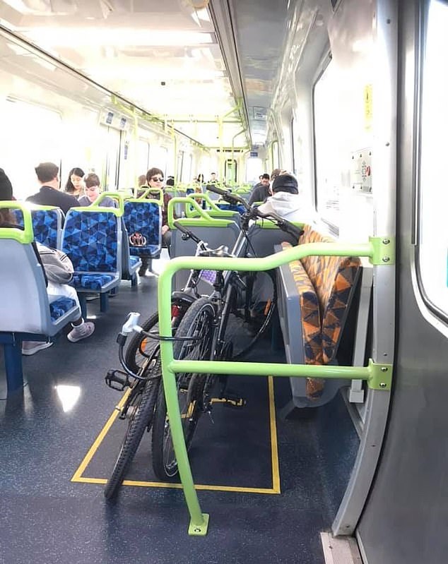澳自行车手占用列车残疾人座位停车网友褒贬不一