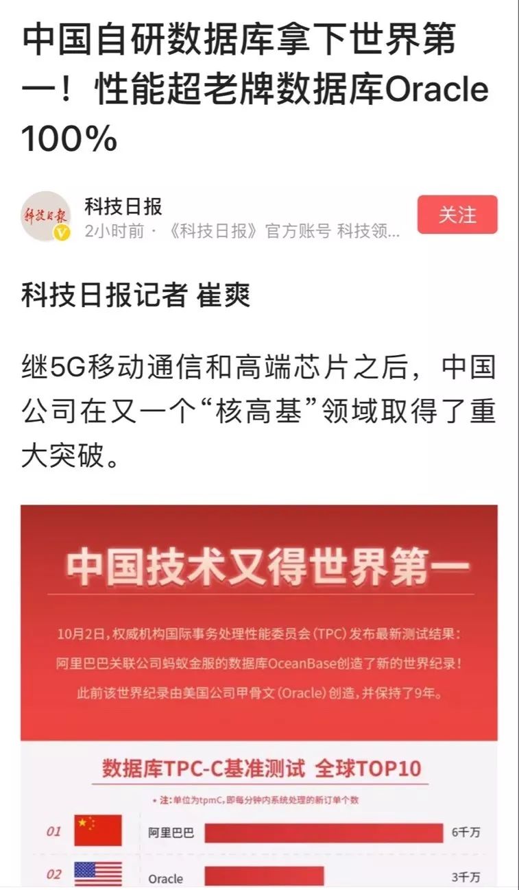 又一份國慶大禮 中國硬核技術打破世界紀錄 科技 第1張