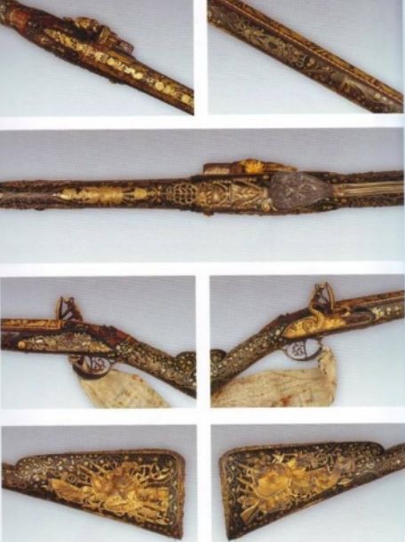 赞巴拉克火枪第二类"赞巴拉克"源自"墙炮(wall-piece)和大型火绳枪