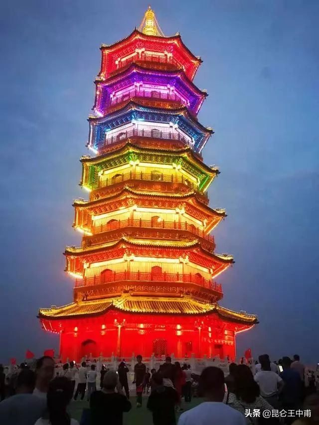 河南襄城首山之巅的"文峰塔"惊艳了华夏神州!