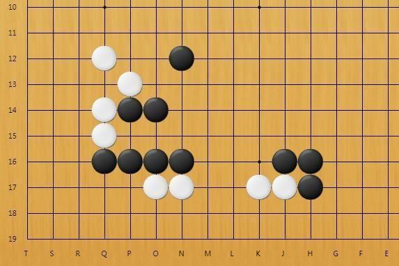 围棋实战中盘搜刮的手筋