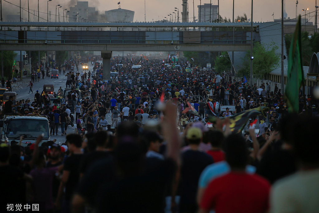 伊拉克大规模抗议进入第5日，已致93死近4000伤