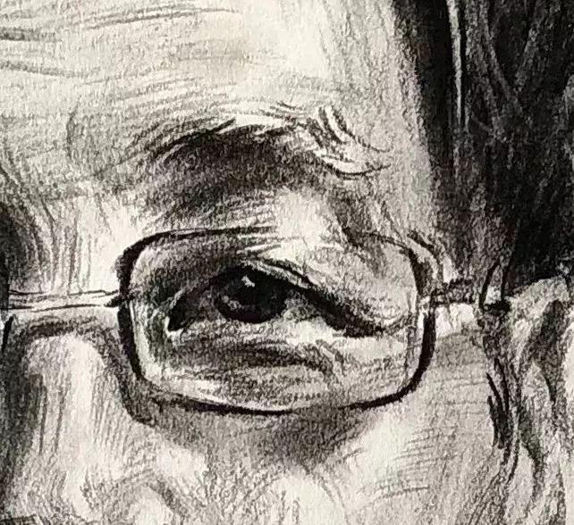 正面素描头像,画面怎么刻画更容易出体积?
