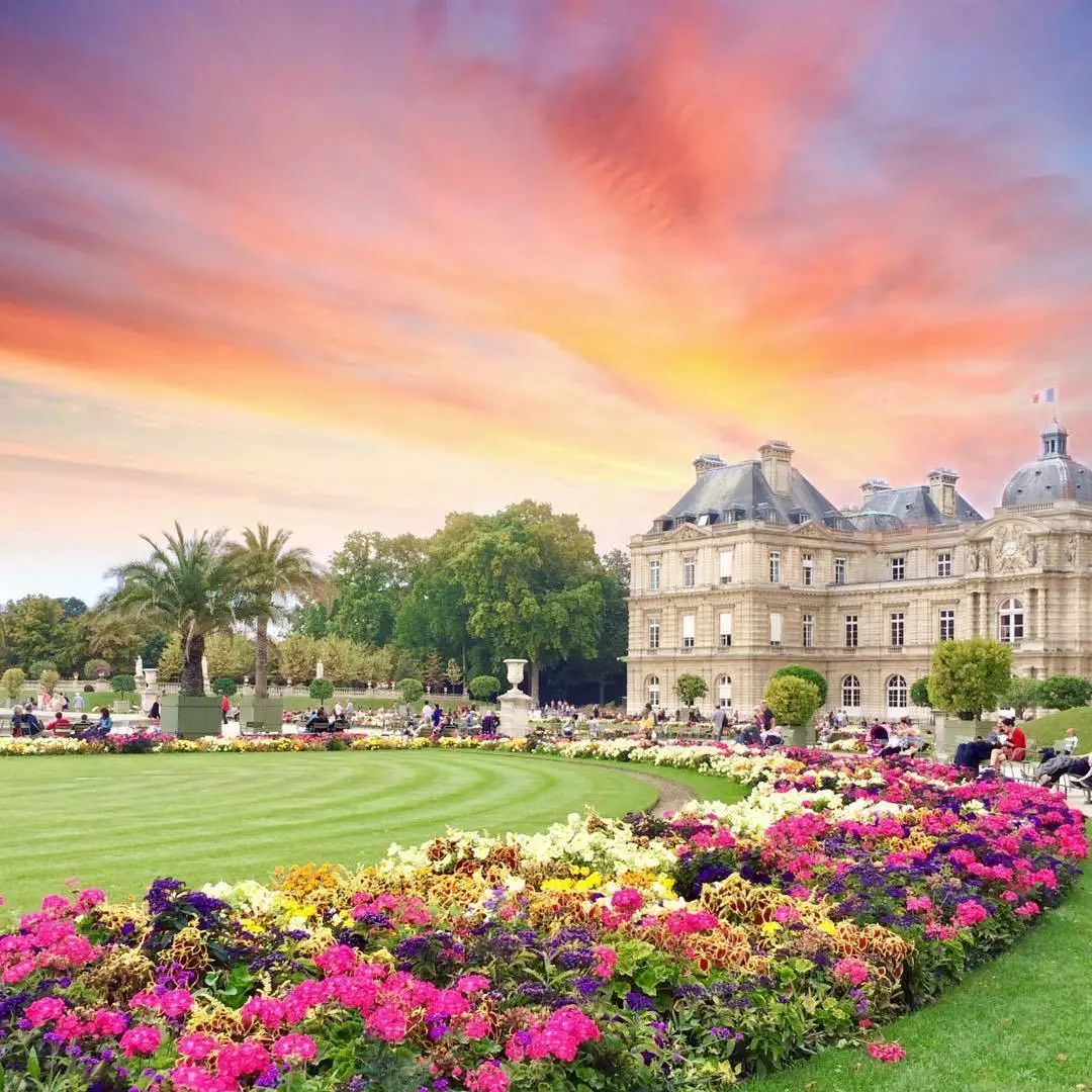 卢森堡公园luxembourg garden