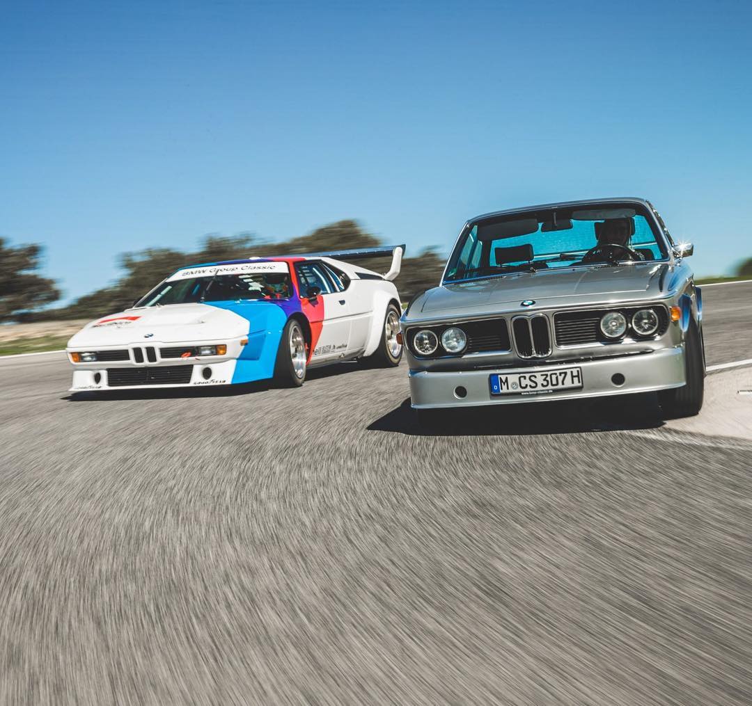 宝马e9 vs 宝马m1 procar!