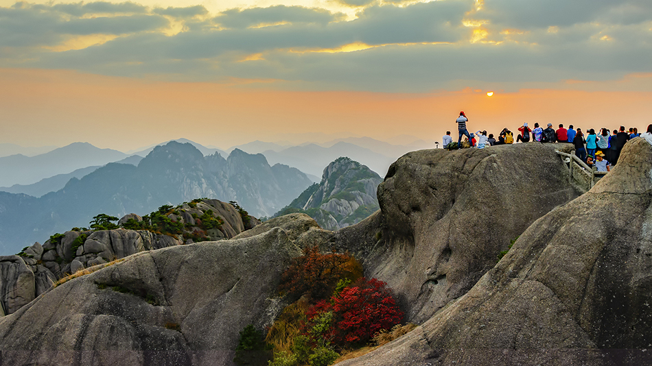 黄山人口分布数据_黄山风景图片(2)