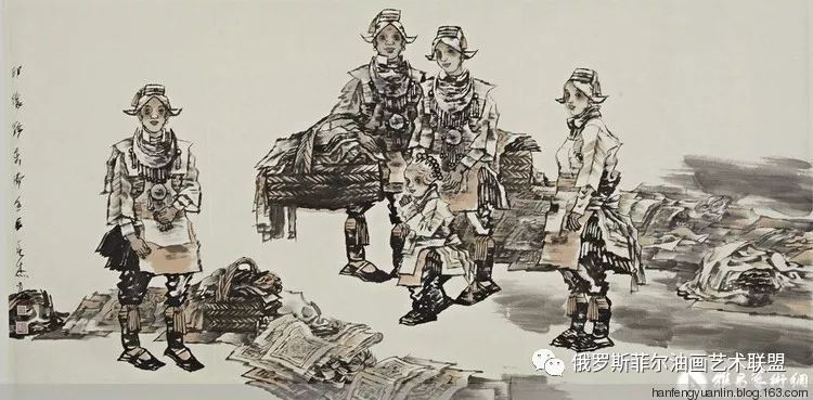 中国著名画家刘永杰国画作品精选赏析