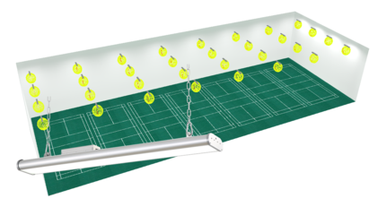 羽毛球馆照明灯光设计分享