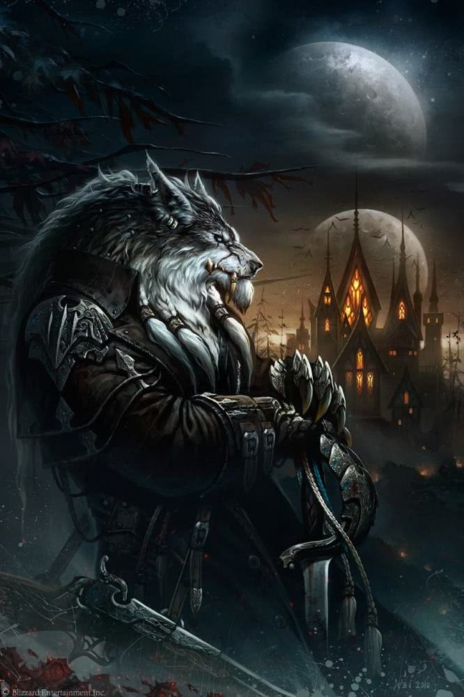 魔兽世界:狼王吉恩,安度因身边的狭隘且被复仇心占据的狼王