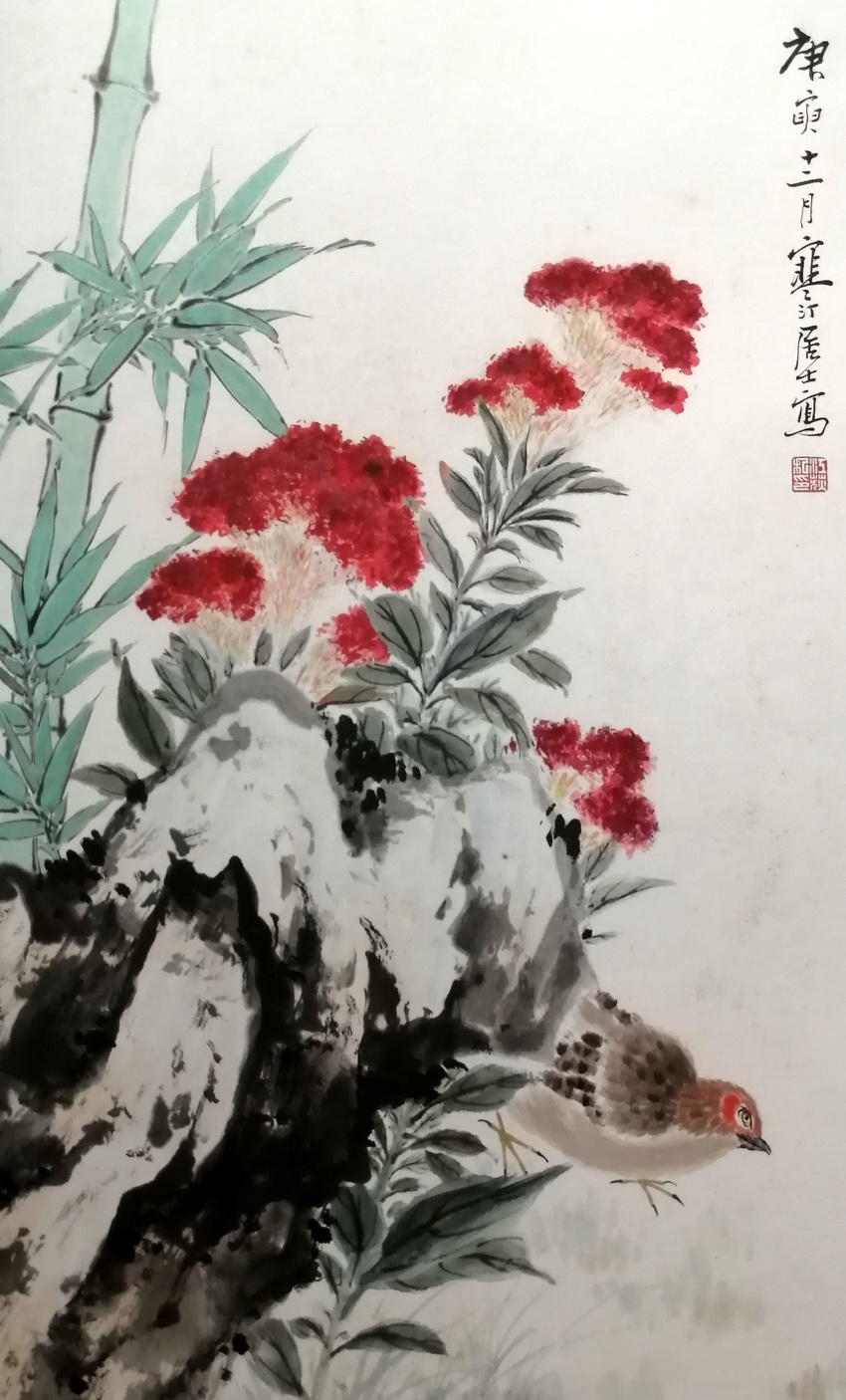 妙笔绘锦绣淡墨写清趣国画花鸟艺术作品 搜狐大视野 搜狐新闻