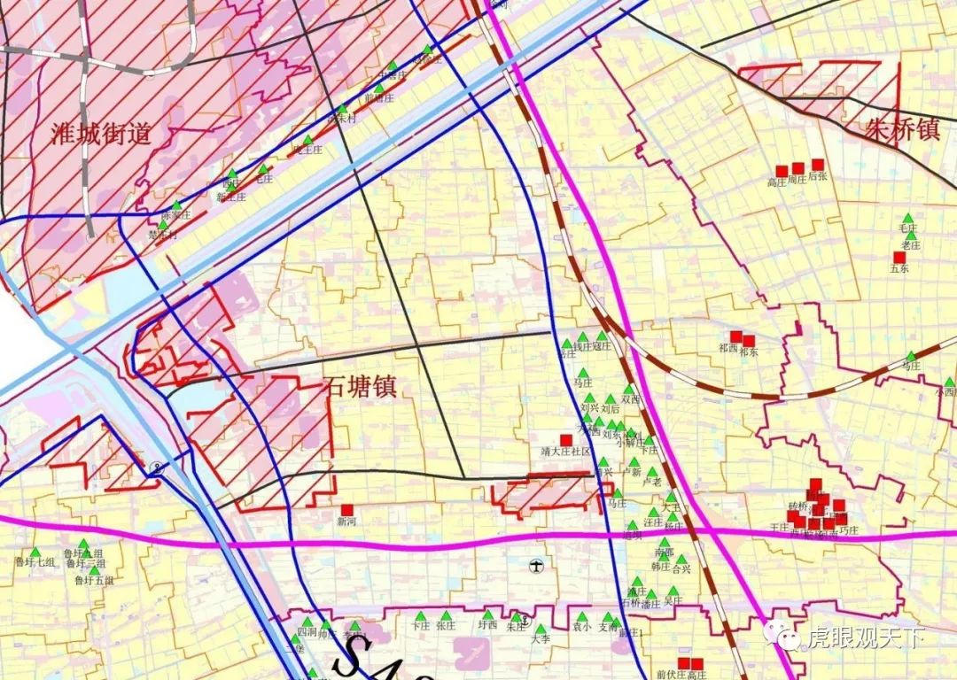 最新消息淮安一大批村庄要搬迁最新镇村布局规划出炉征地范围是