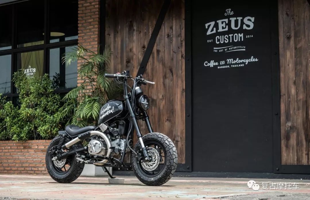 zeus custom honda monkey