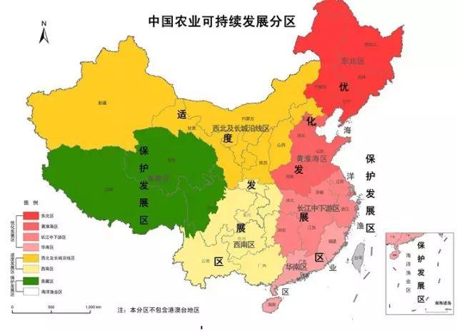 超级全面中国农业地图详解