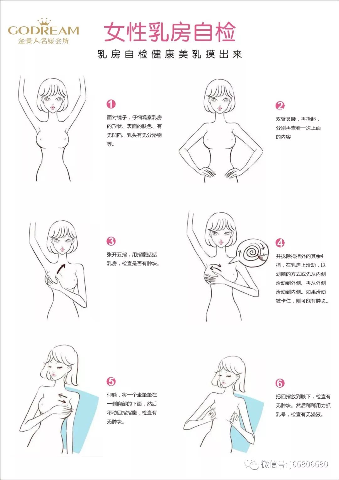 十月全球粉红丝带乳腺癌防治运动胸部关爱在行动