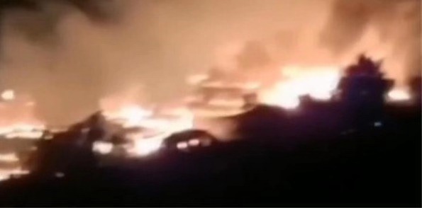 湖南葫芦镇火灾系村民用火不慎，已致68栋房屋被烧毁