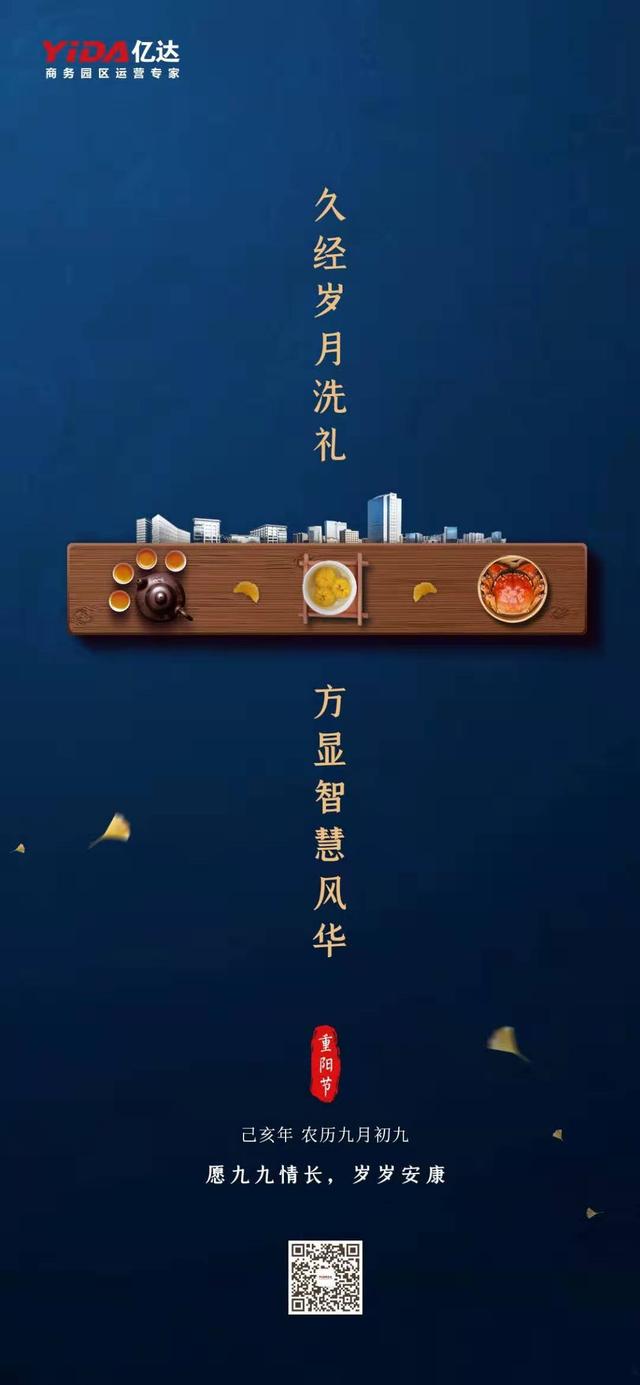 票选登高怀远中国品牌房企2019年重阳节官宣海报大赏