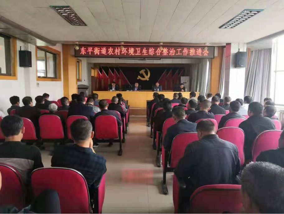 现场推进观摩会,会议分两个阶段进行,第一阶段街道党工委书记许洪顺