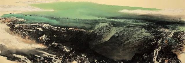 朱颂民:创作西部山水如朝圣一般庄严和幸福