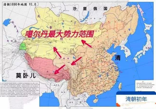 准噶尔汗国人口_准噶尔汗国地图