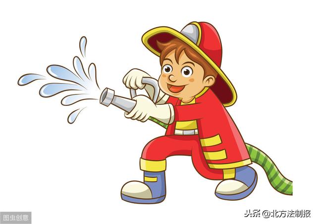 消防员医生公安马猜成语_消防员卡通图片