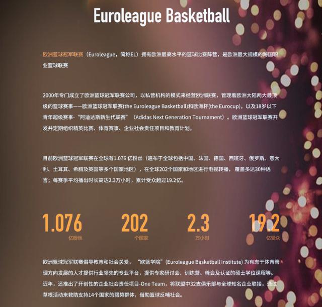 欧洲篮球基础知识！一文了解NBA之外最好的篮球联盟！欧洲联赛中文网__赛程比分+球队资讯+盘口分析