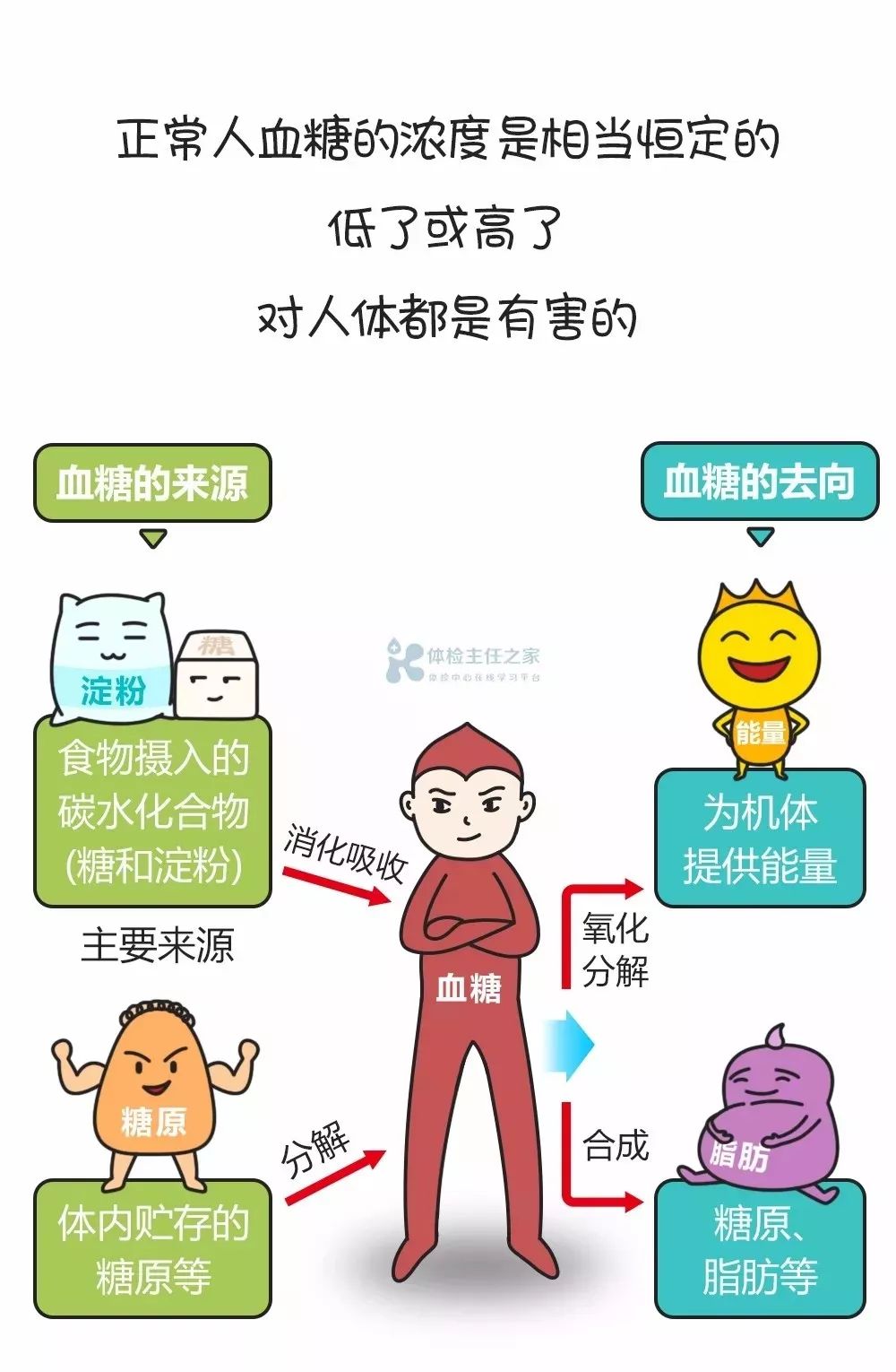 漫画血糖标准怎么看一旦确诊评估监测很重要