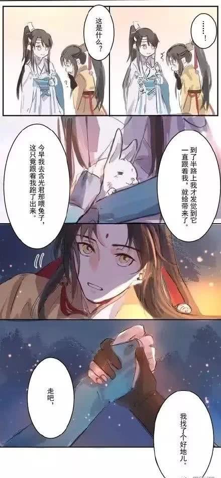 魔道祖师番外:金凌带走了蓝湛的兔子这下含光君可气人了