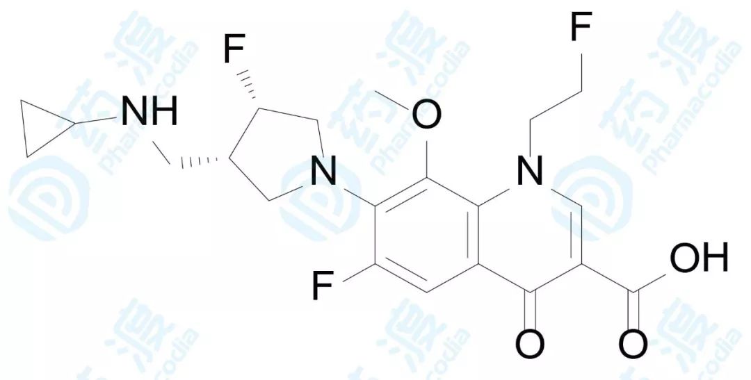 lascufloxacin属于喹诺酮类抗菌药物,用于治疗耳鼻喉科感染和呼吸道