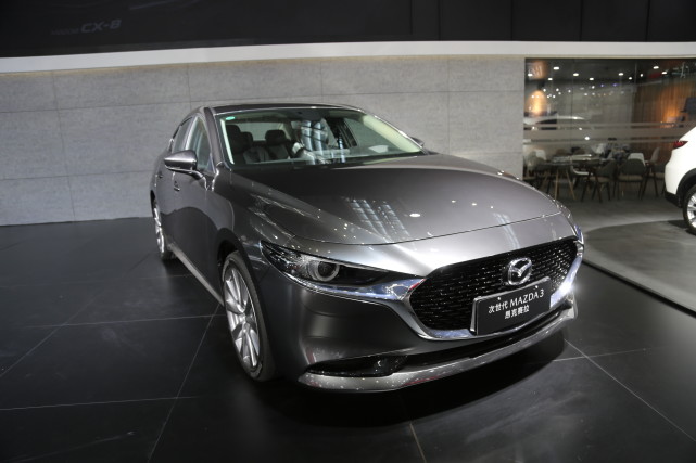 长安马自达-次世代mazda 3昂克赛拉,深圳十一车展实拍