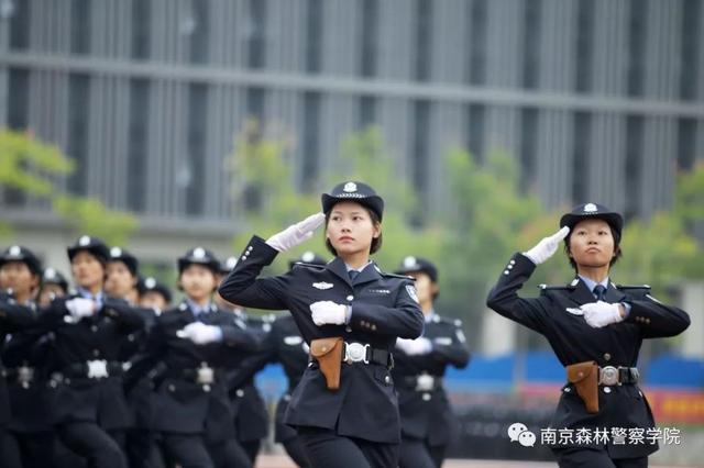 南京森林警察学院隆重举行2019级新生开学典礼暨军训汇报表演