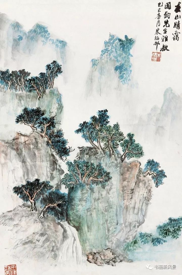 看看大师朱梅邨的山水作品！_搜狐网