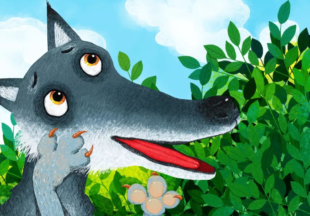 【睡前故事】贪吃的小狼,再不敢碰“炸乳鸭”了