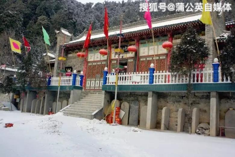 陕西蒲城千年神社尧山