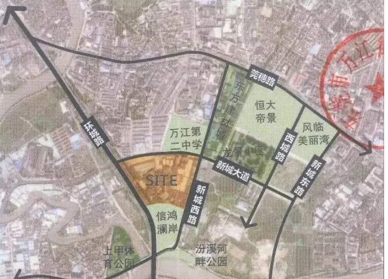 东莞万江这里将变身大型商住区!配套齐全