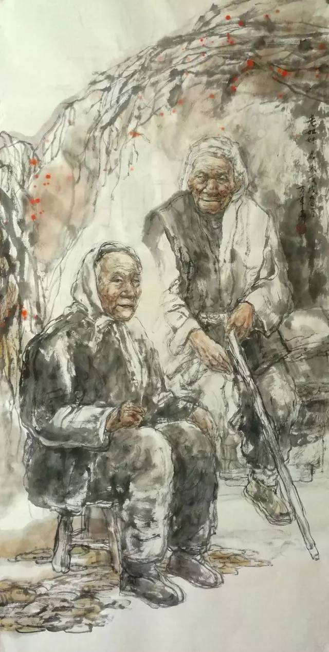 没有进过美院的中国人物画画家—万军