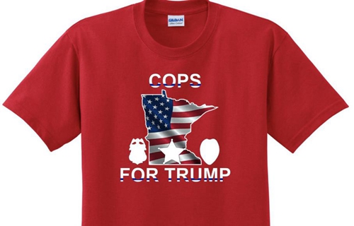 特朗普的警察！美国总统亲自为这款红色T恤“打广告”：真的很棒！
