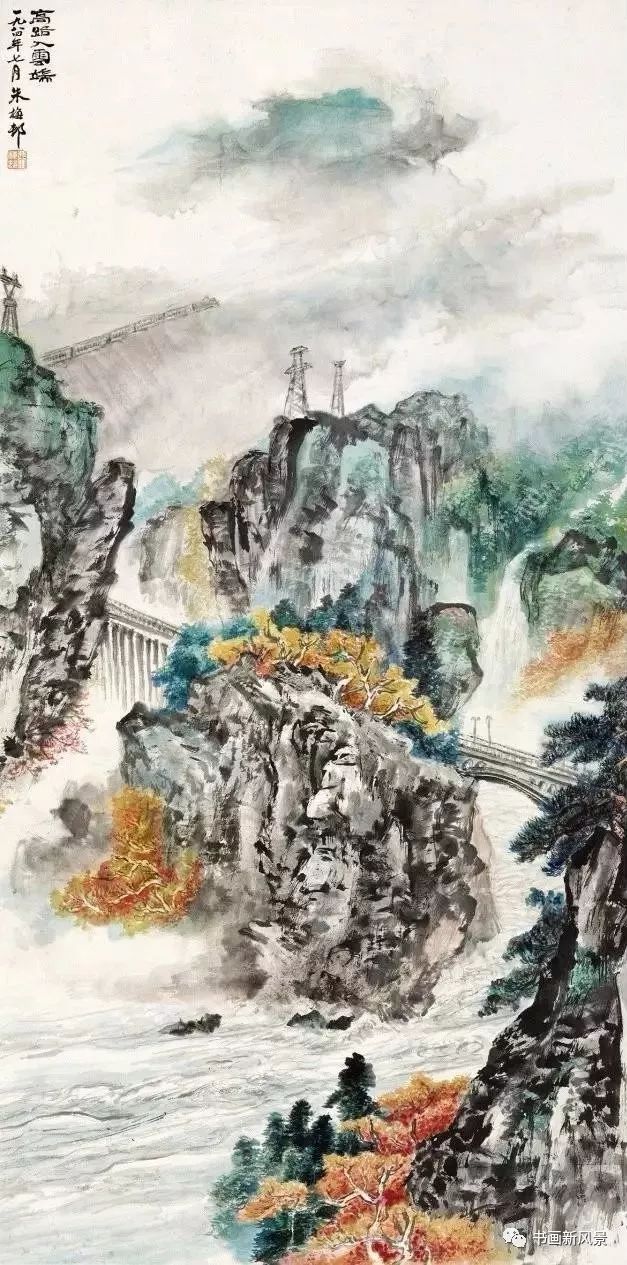 看看大师朱梅邨的山水作品！_搜狐网