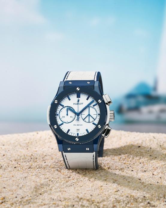 HUBLOT������׶���Ե��к�����Ϊ��е���ɫ���