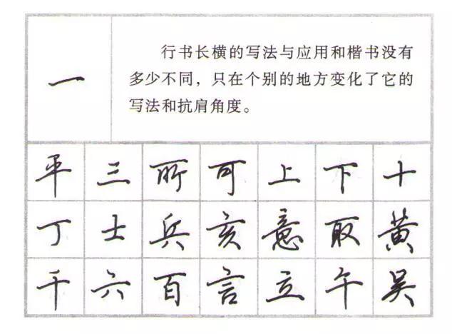 楷字用行楷怎么写