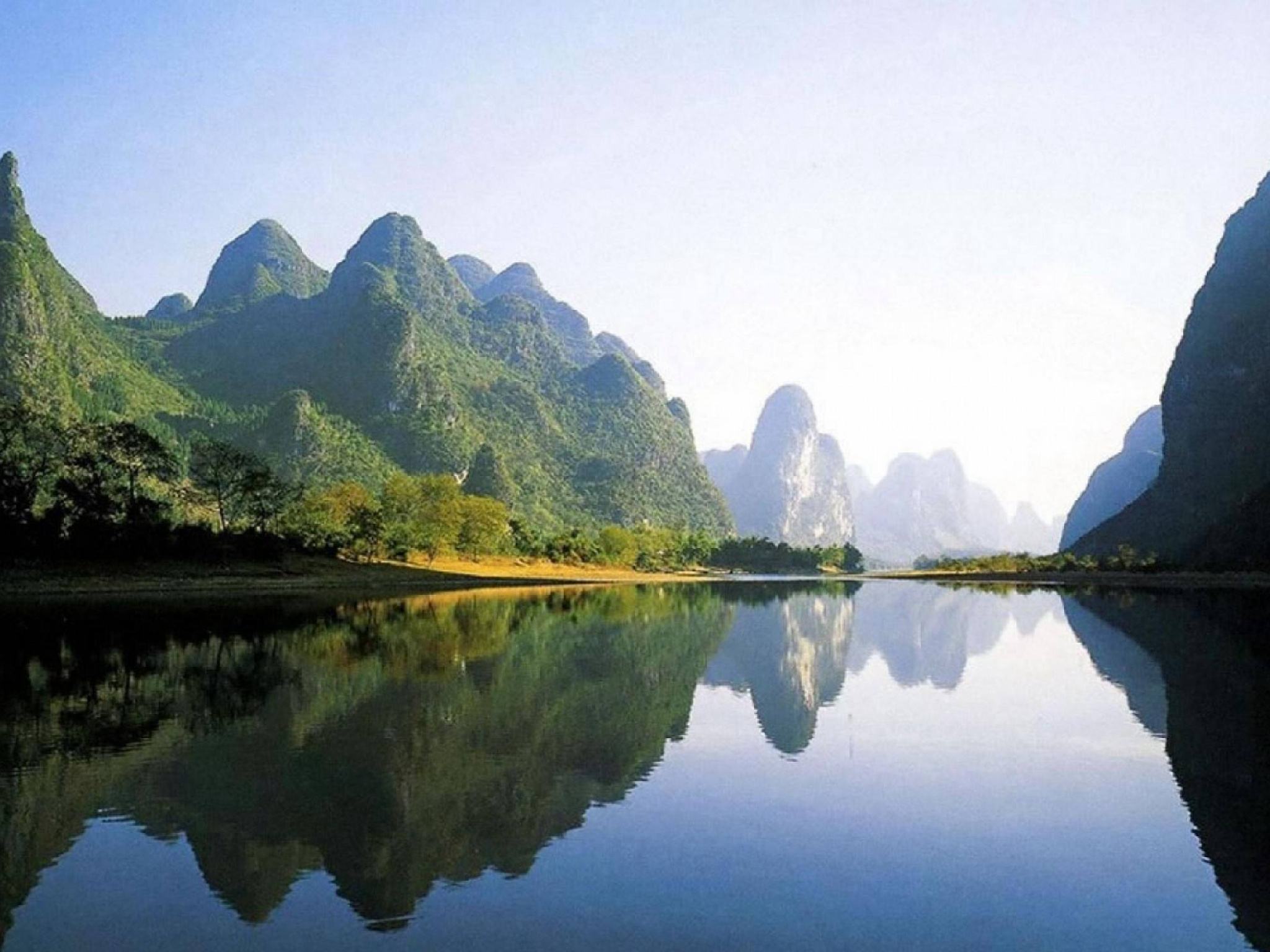 享受诗意的生活,去往桂林阳朔欣赏画中游的美景