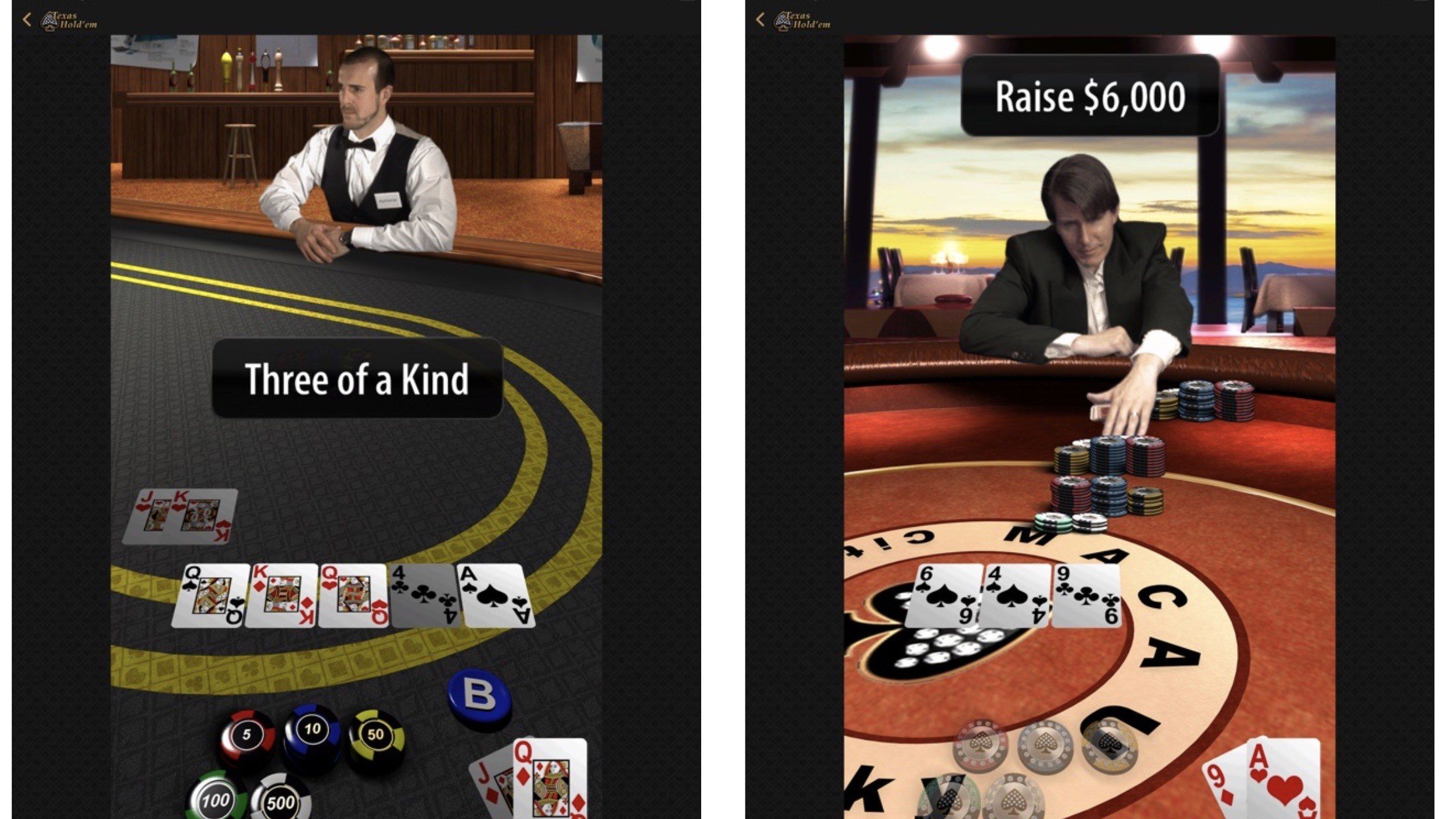 苹果更新德州扑克游戏，支持iPad和多任务处理_搜狐网