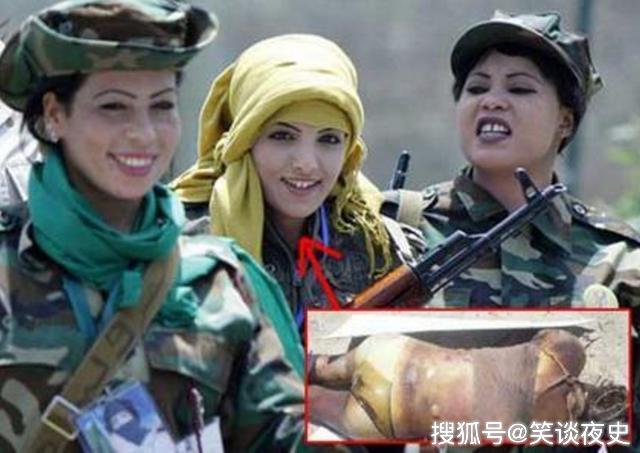 卡扎菲死后,其美女保镖都什么下场?遭受非人待遇,个个