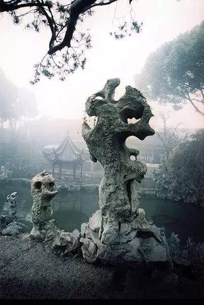 古典园林设计 | 中国古典园林的10种构图法!_空间