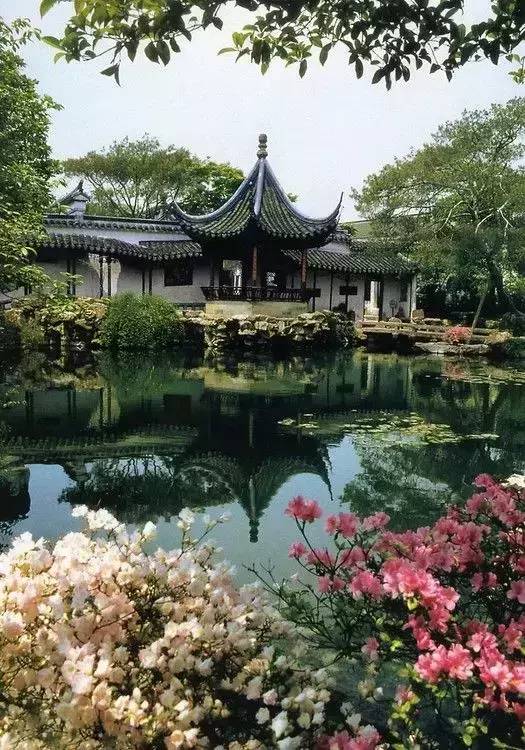 古典园林设计|中国古典园林的10种构图法!三室两厅两卫简单装修设计图片