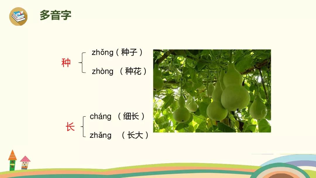 部编版小学二年级语文上册第14课《我要的是葫芦》知识点+图文解读