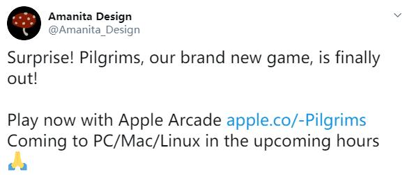 《机械迷城》开发者新作《朝圣者》10月6日登陆苹果Arcade